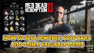 Red Dead Redemption 2 How To Sell Jewelry, Gold Bars And Other Valuable Items