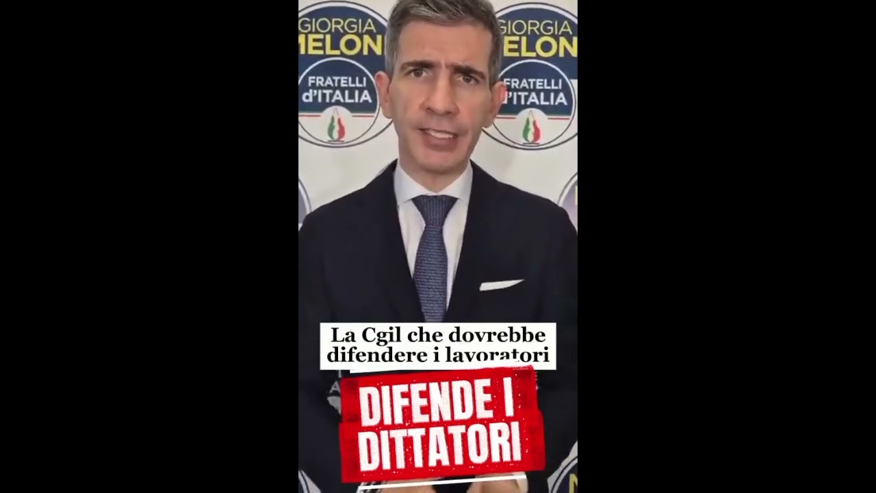 MARCO LISEI: "LA CGIL E LA SINISTRA NON STANNO MAI DALLA PARTE DEI LAVORATORI"
