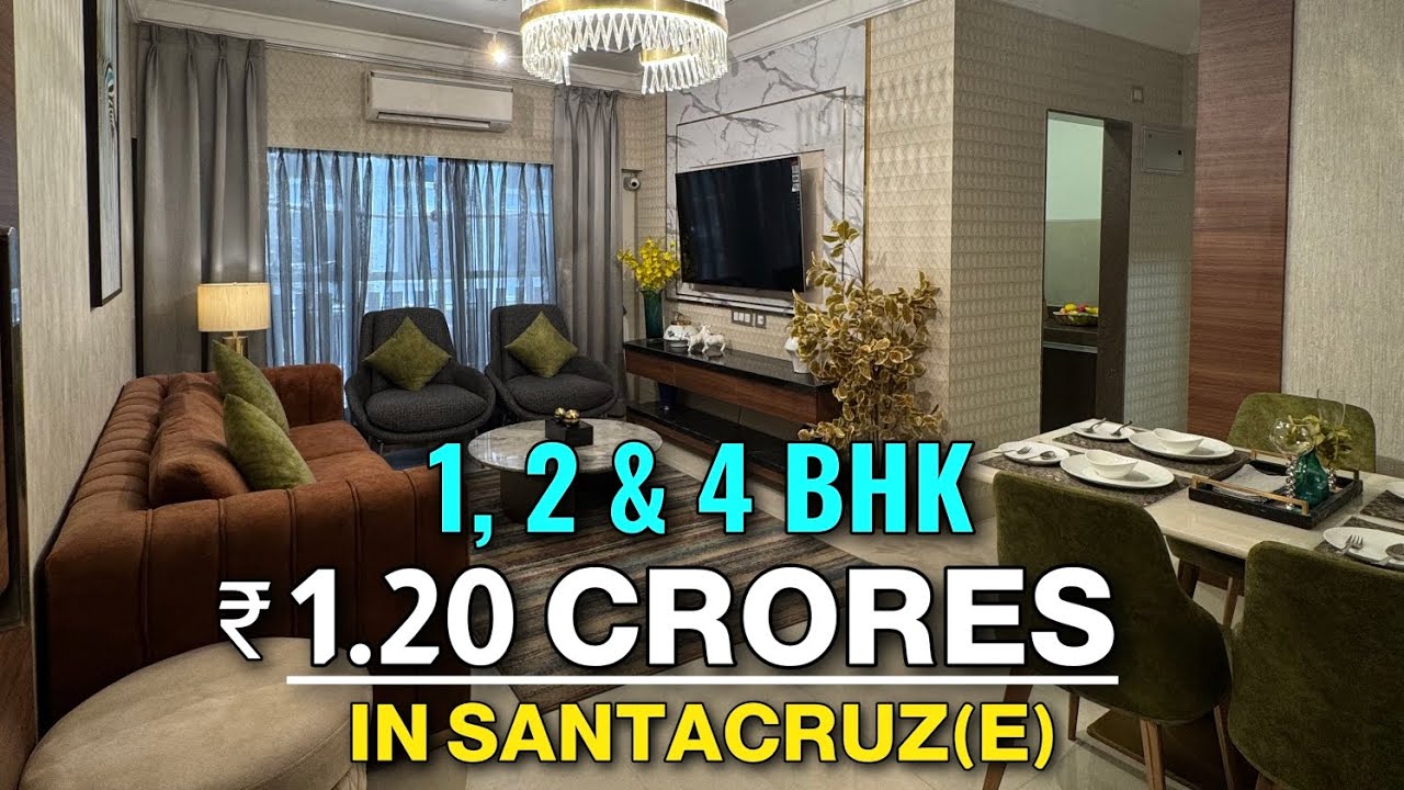 Mumbai Santacruz BKC Near Property ₹1.20 Cr
