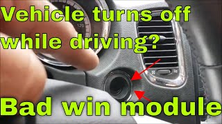DOES YOUR DODGE DURANGO TURN OFF WHILE RUNNING ? COULD BE BAD WIN MODULE AKA IGNITION SWITCH
