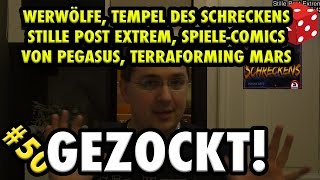 Gezockt! #51: Werwölfe, Tempel des Schreckens, Stille Post Extrem, Spiele-Comics von Pegasus uvm.