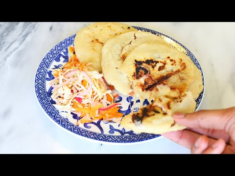 Beans and Cheese Pupusas Recipe - Como Hacer Pupusas 🇸🇻🫓