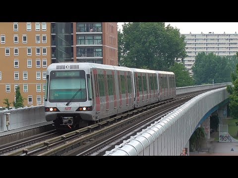 RET Metro Type S+B+S op station Capelle Centrum richting De Terp