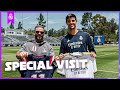 Julian Edelman meets the squad | Real Madrid