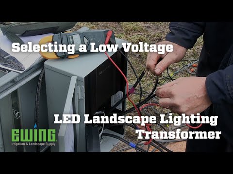 Selecting A Low Voltage LED Landscape Lighting Transformer