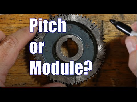 How to determine the Pitch or Module of a Gear