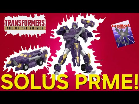 Transformers Age of the Primes Solus Prime - GotBot True Review NUMBER 1274