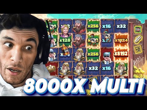 TRAINWRECKS HITS MASSIVE NEW RECORD ON THE NEW DUCK HUNTER NO LIMIT SLOT!