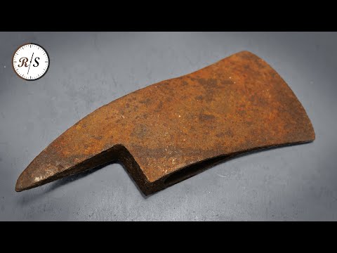 Rusty Fire Axe Restoration