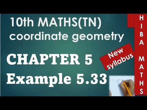 10th maths chapter 5 example 5.33 TN samacheer hiba maths