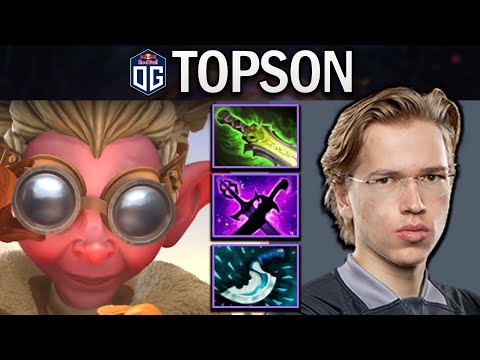 OG.TOPSON SNAPFIRE - THE ONLY PRO TO USE AS MID - DOTA 2 GAMEPLAY
