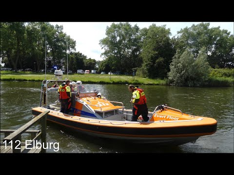 P1 KNRM Elburg met spoed naar een onbekende melding