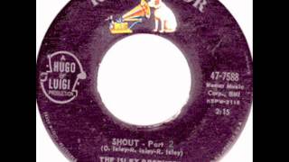 Shout   Part 1 &amp; 2   The Isley Brothers 1959 45 RCA 7588