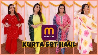 MEESHO Kurta Set Haul Under Rs. 700/- Festive Season Ethnic Wear Kurta Haul | Shivani Taneja