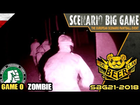 SBG 21  Zombie game - Scenario Big Game 21 2018