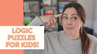 Logic Puzzles for Kids // fun ways to teach critical thinking in kindergarten, 1st, and 2nd grade
