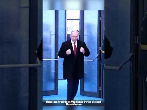 President Putin in Astana Attending CSTO | Russia | Russmika | #putin #russia #moscow #shorts