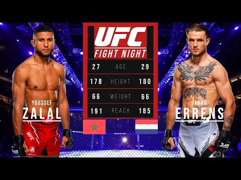 Youssef Zalal vs Jarno Errens full fight