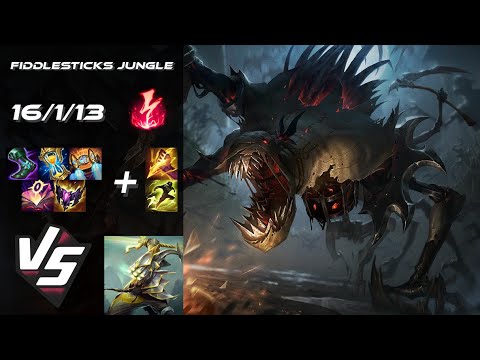 JUNGLE Fiddlesticks vs Master Yi - EU Master Patch 26.1