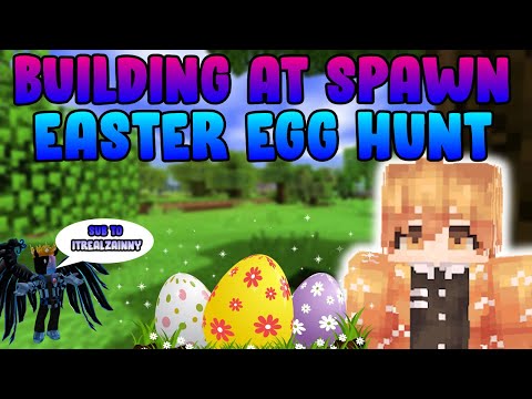 Ultimate Minecraft Easter Egg Hunt at Spawn! Join Now!