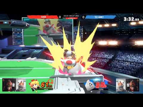 DOJO CIRCUIT #35 - CUCE (Peach) VS TZ I Linky (Kirby) - SSBU Winners R2