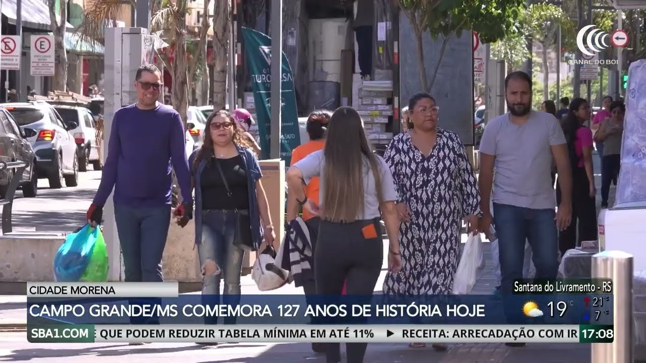 Campo Grande/MS comemora 127 anos de história