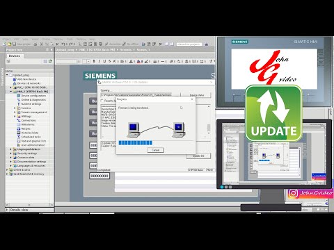 How to Update Firmware of HMI device (TIA Portal)