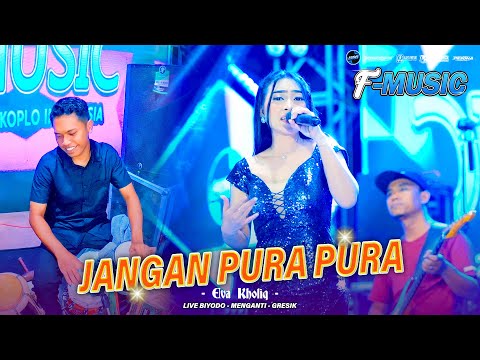 JANGAN PURA PURA Eva Kholiq F MUSIC Ft FARIS KENDANG Live Biyodo #2025