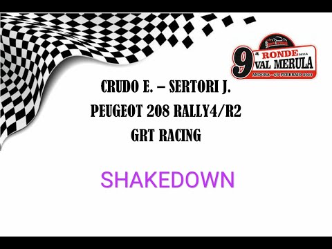 Ronde Val Merula 2023 || E.Crudo - J.Sertori 208R2b || Cameracar SHAKEDOWN
