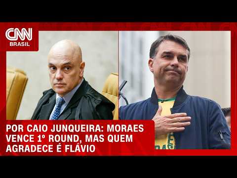 Moraes vence primeiro round, mas quem agradece é Flávio Bolsonaro; veja análise | CNN PRIME TIME