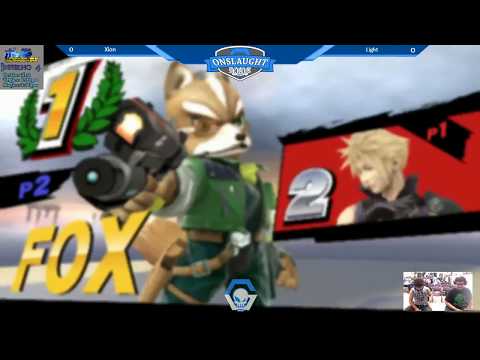 Onslaught 104 - Winner's Semis: Xion (Cloud) vs Light (Fox)