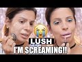 FULL FACE USING LUSH MAKEUP | HIT OR MISS?