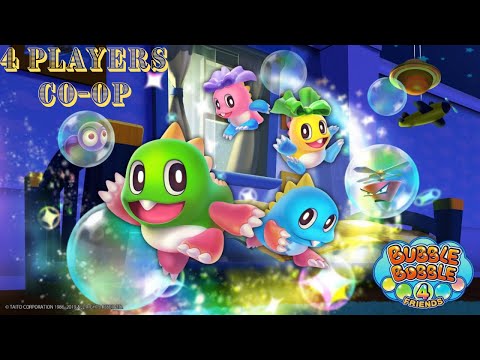 BUBBLE BOBBLE 4 FRIENDS - WALKTHROUGH