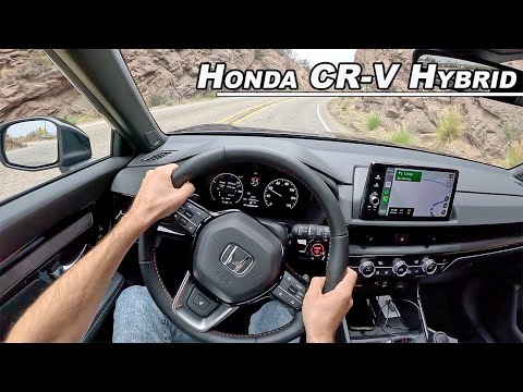 2023 Honda CR-V Sport Touring Hybrid - First Driving Impressions (POV Binaural Audio)