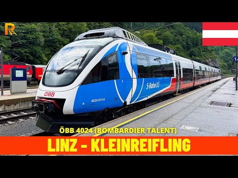 Führerstandsmitfahrt Linz - Kleinreifling (ÖBB-Rudolfsbahn, Österreich, Mai 2025) 4K
