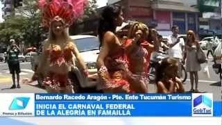 preview picture of video 'Famaillá anuncia la fiesta de carnaval - Gobierno de Tucumán'