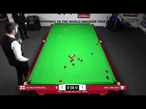 George Pragnell v Niel Vincent - WSF Championship (February 2022)