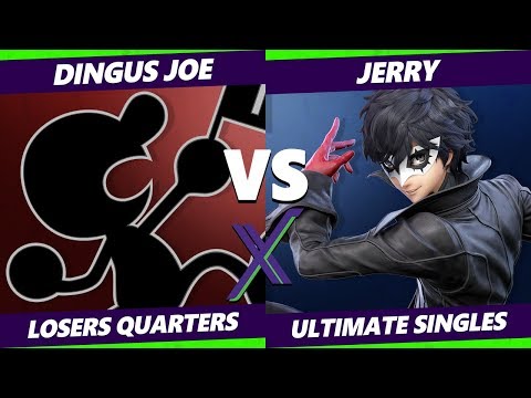 S@X 344 Losers Quarters - Dingus Joe (Game & Watch) Vs. Jerry (Joker) Smash Ultimate - SSBU