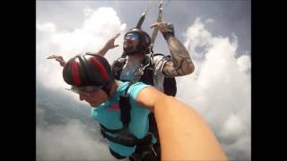 Mike And Ashley Greene.... Skydiving near Lake Norman
