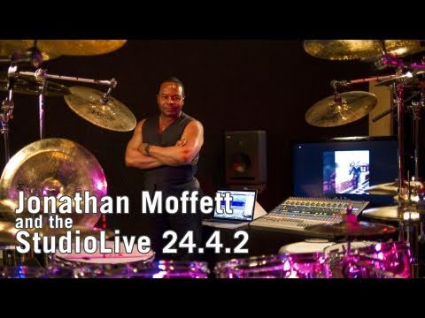 Tuning and Recording Drums with Jonathan Moffett and the PreSonus StudioLive 24.4.2