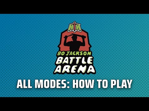 Bo Jackson Battle Arena:  How To Play (All Modes)