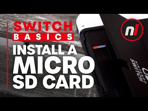 How to Install a Micro SD Card in Your Nintendo Switch OLED, Lite, OG - Switch Basics