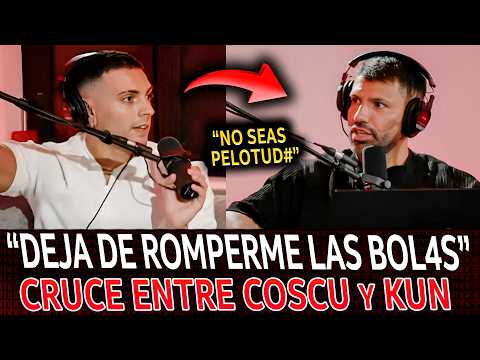 ¡ASÍ FUE la DISCUSIÓN entre COSCU y KUN AGÜERO en PLENO STREAM!