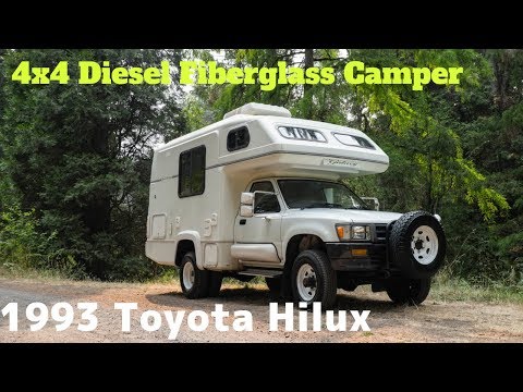 1993 Toyota Hilux Diesel Truck 4x4 Camper by OttoEx