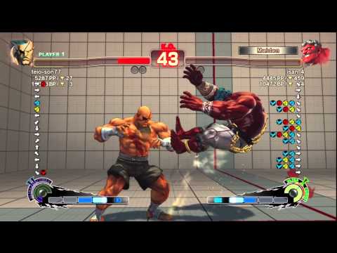 teio-son77 [Sagat] vs. isan_4 [Hakan] | SSF4 AE