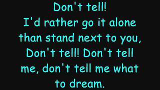 God Forbid- Don&#39;t Tell Me What To Dream (lyric video)