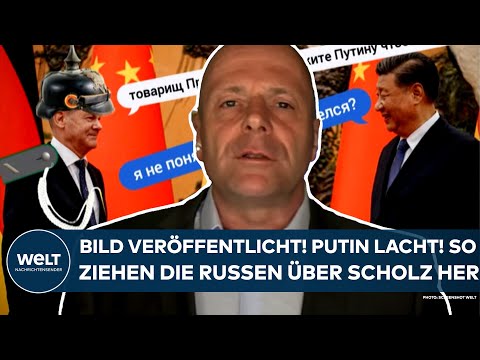 PUTINS KRIEG: "Nimmt den Kanzler auf die Schippe!" So machen sich die Russen über Olaf Scholz lustig