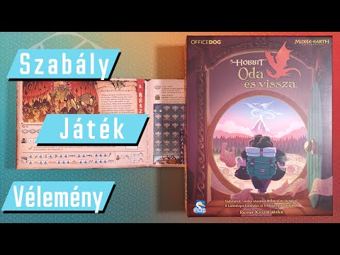 A hobbit - Oda és vissza| Végigjátszás | Szabályok Tömören - PumiGame