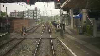 preview picture of video '[cabinerit] A train driver's view: Hoorn - Amsterdam CS, 01-May-2014.'