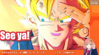 Himawari's 1st Reaction: Buu Saga【Eng Sub / DBZ Kakarot / Nijisanji】